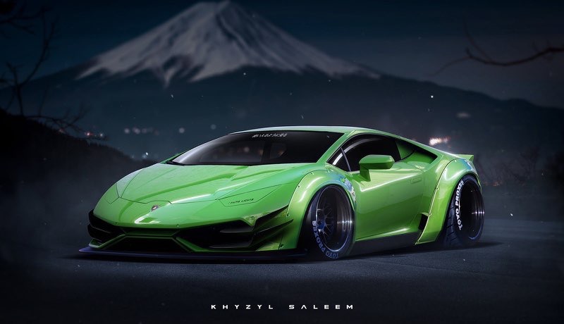 Katil araba Lamborghini