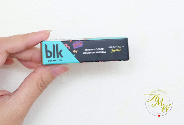 a photo of BLK Intense Color Liquid Eyeshadow The Bomb review by Nikki Tiu www.askmewhats.com