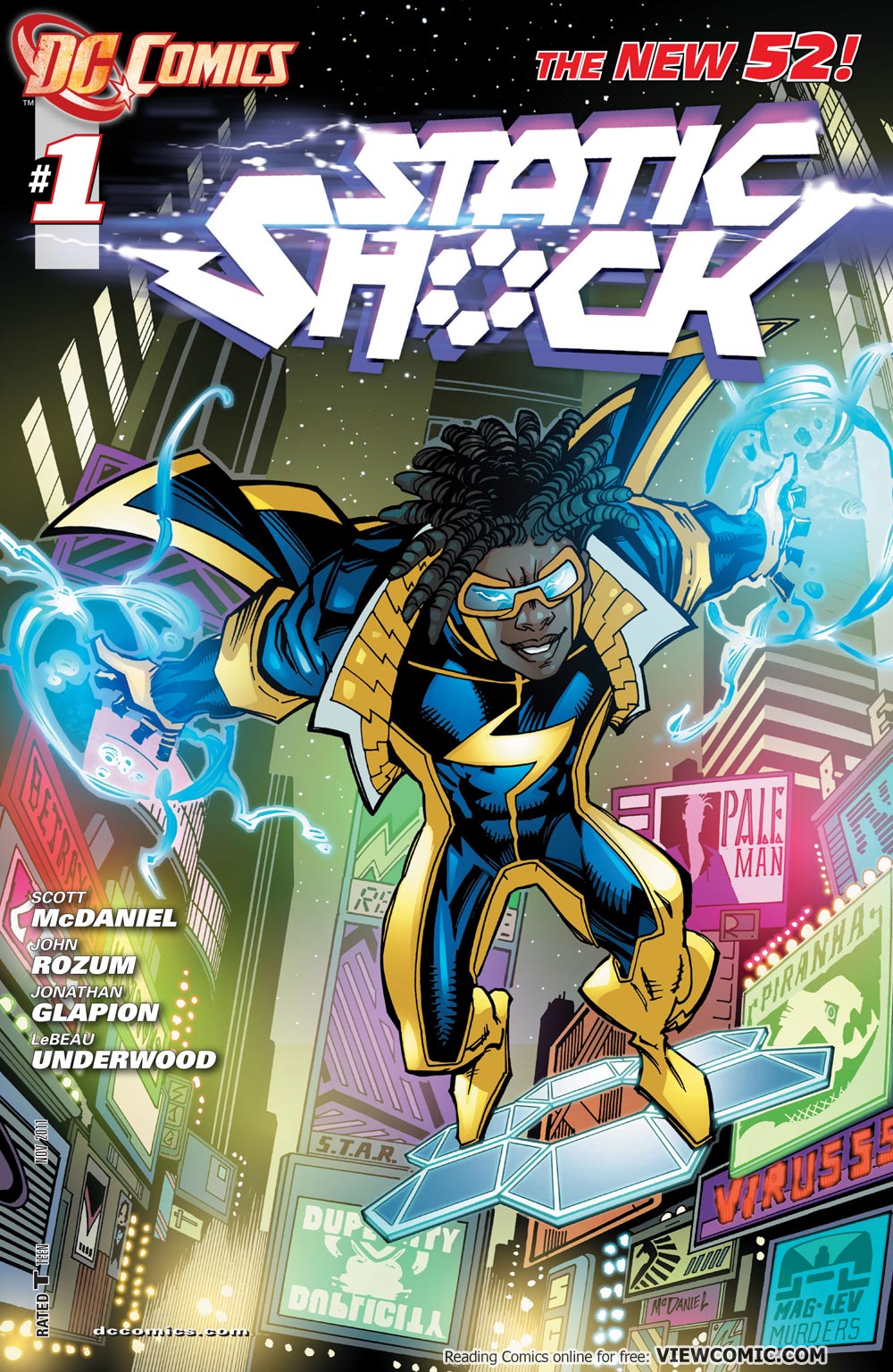 Static Shock chapter 1 page 1