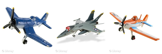 Toys for little pilots: Disney's Planes Toy Collection