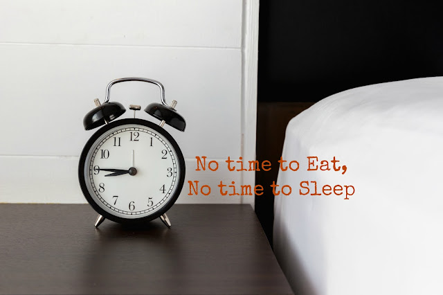 No time to eat , no time to sleep -  A Primary School student mantra