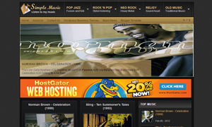 Johny Simple Music Template