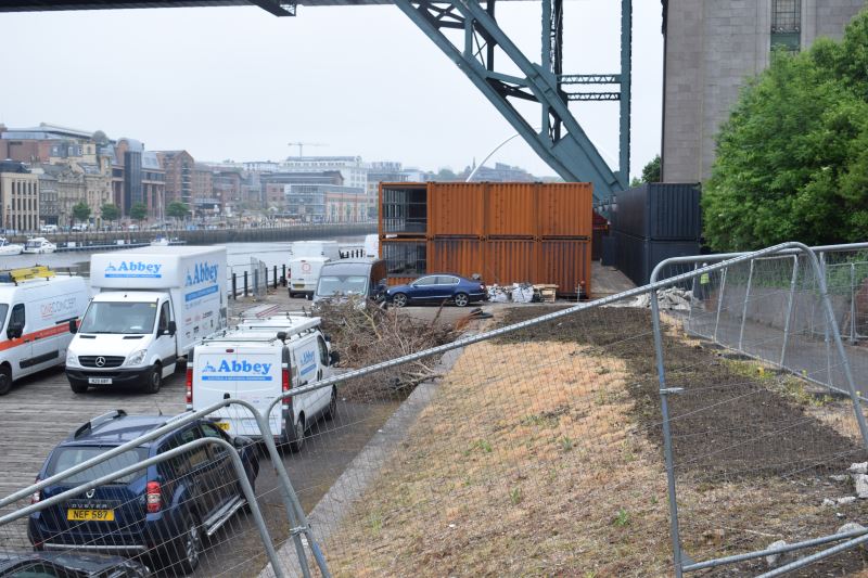 Photographs Of Newcastle Gateshead Quays Container Village