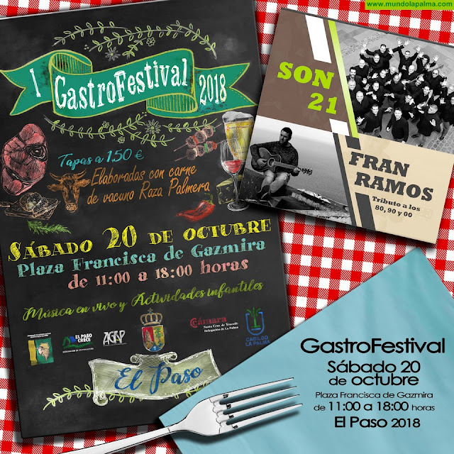 Este sábado “l GastroFestival El Paso”