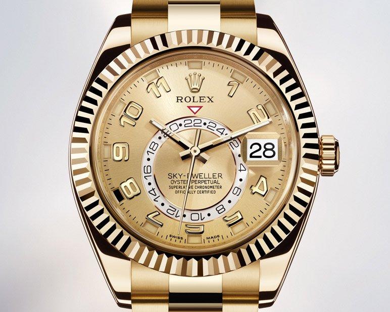 The Rolex 2012 Collection showcases Sky-Dweller was presented at ...