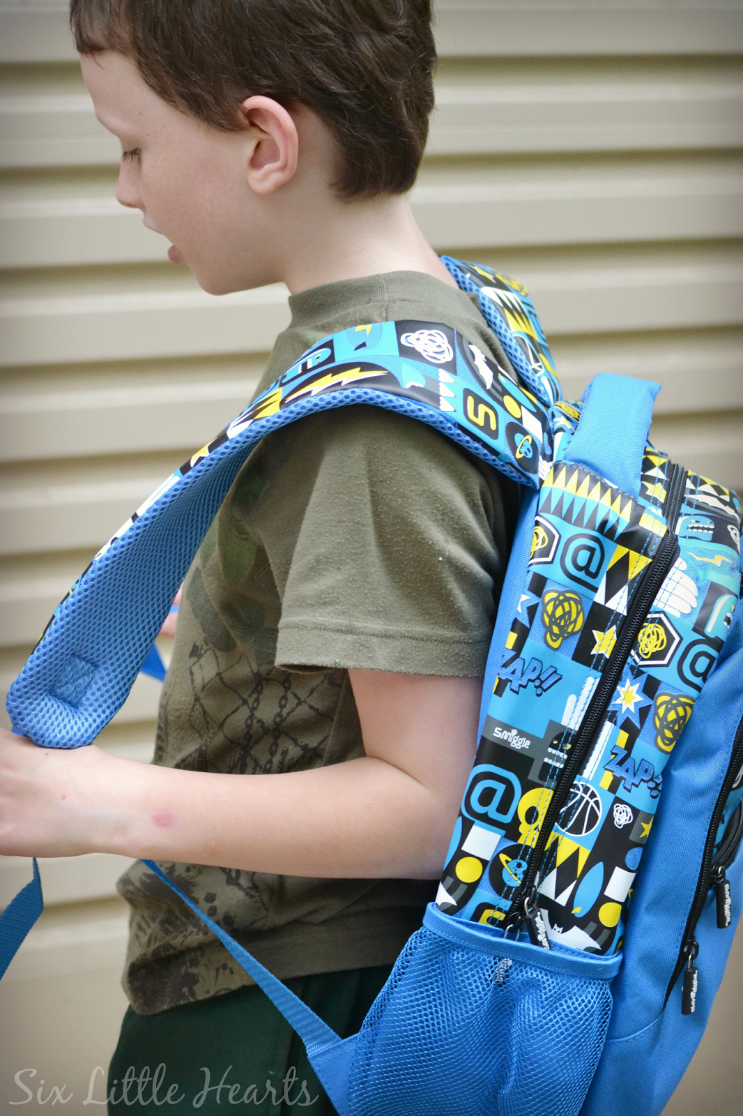 smiggle backpack boys