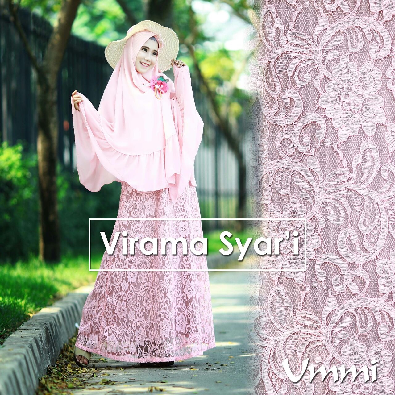 Rumah Hijab Savana Virama Brukat Syarí By Ummi