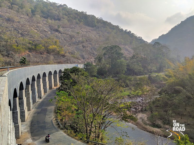 The beautiful railway bridges near Punalur, Kerala