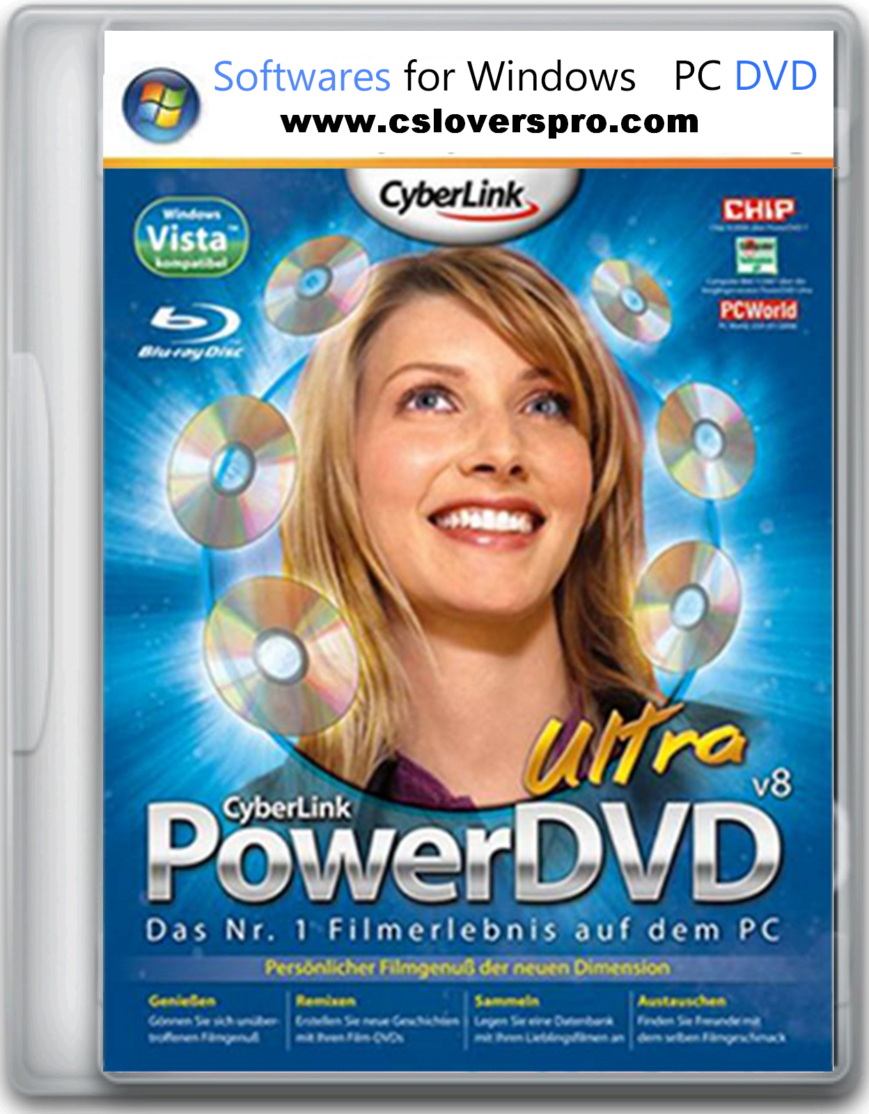Purchase Cyberlink PowerDVD 8 Ultra