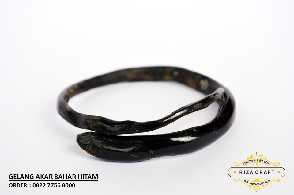 Gelang Akar Bahar Asli Hitam