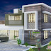 2412 sq-ft modern 4 bedroom house