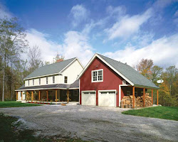 farmhouse plans modern homes prefab barn beam porch garage affordable floor vermont exterior farm england welcoming built features panelized cottage