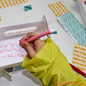 CreaKids: casa portátil con una caja de cartón