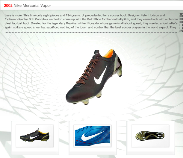 Nike Men's Mercurial Vapor X Firm Ground Football Boots