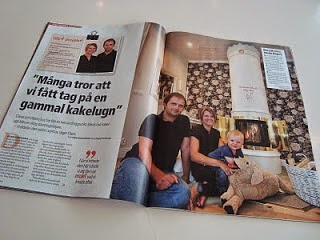 Reportage om oss i Aftonbladet Härligt hemma