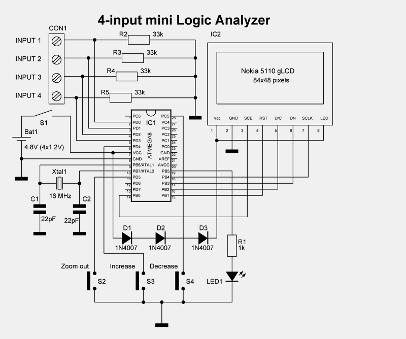 How To Make Mini Logic Analyzer