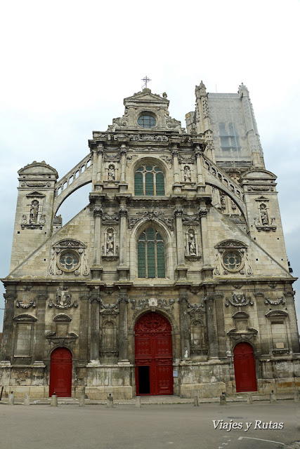 Iglesia de Saint Pierre, Auxerre, Francia