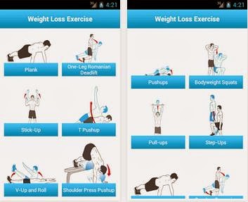 Weight Loss App: Weight Loss Exercises