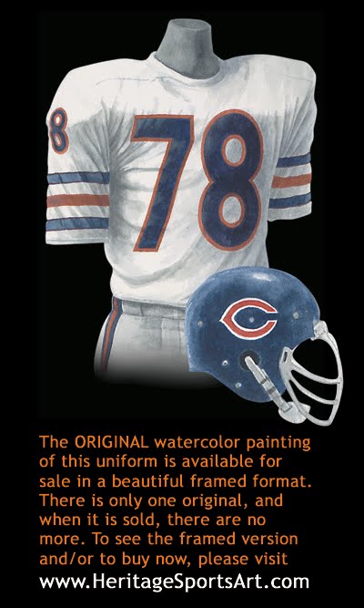 Heritage Uniforms and Jerseys and Stadiums - NFL, MLB, NHL, NBA, NCAA, US  Colleges: Chicago Bears Uniform and Team History