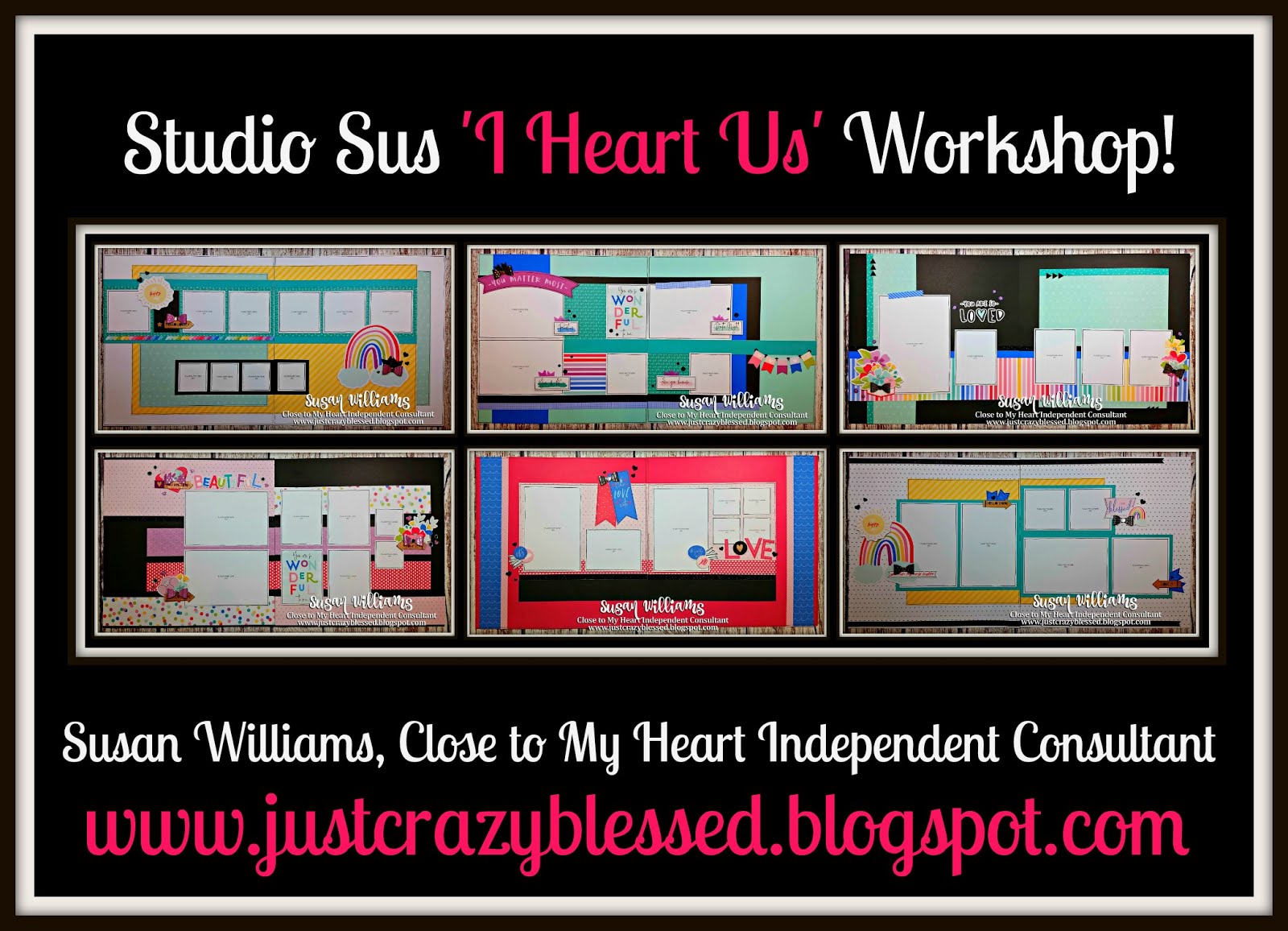 'I Heart Us' Scrapbooking Workshop!