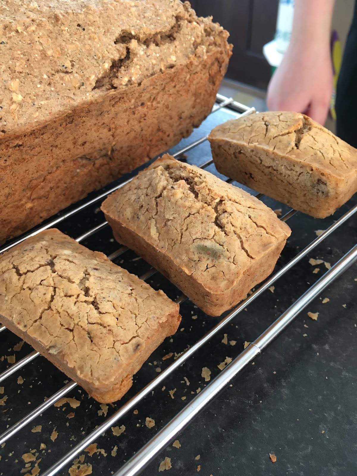 Little Wings Gluten free fruit, nut and seed bread