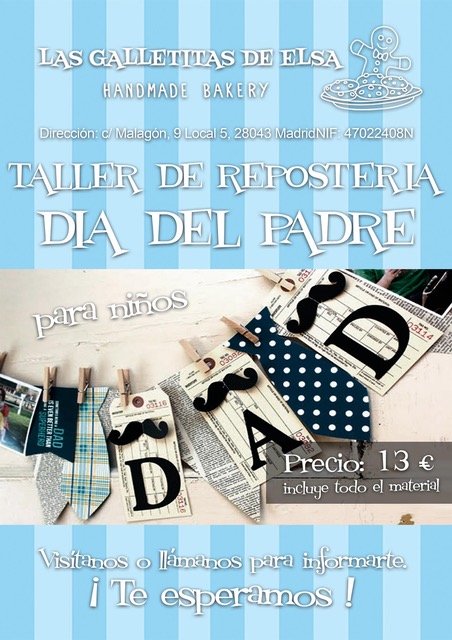 Las Galletitas De Elsa Taller D a Del Padre 