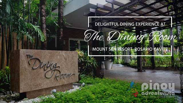 The Dining Room at Mount Sea Resort Hotel and Restaurant Rosario Cavite