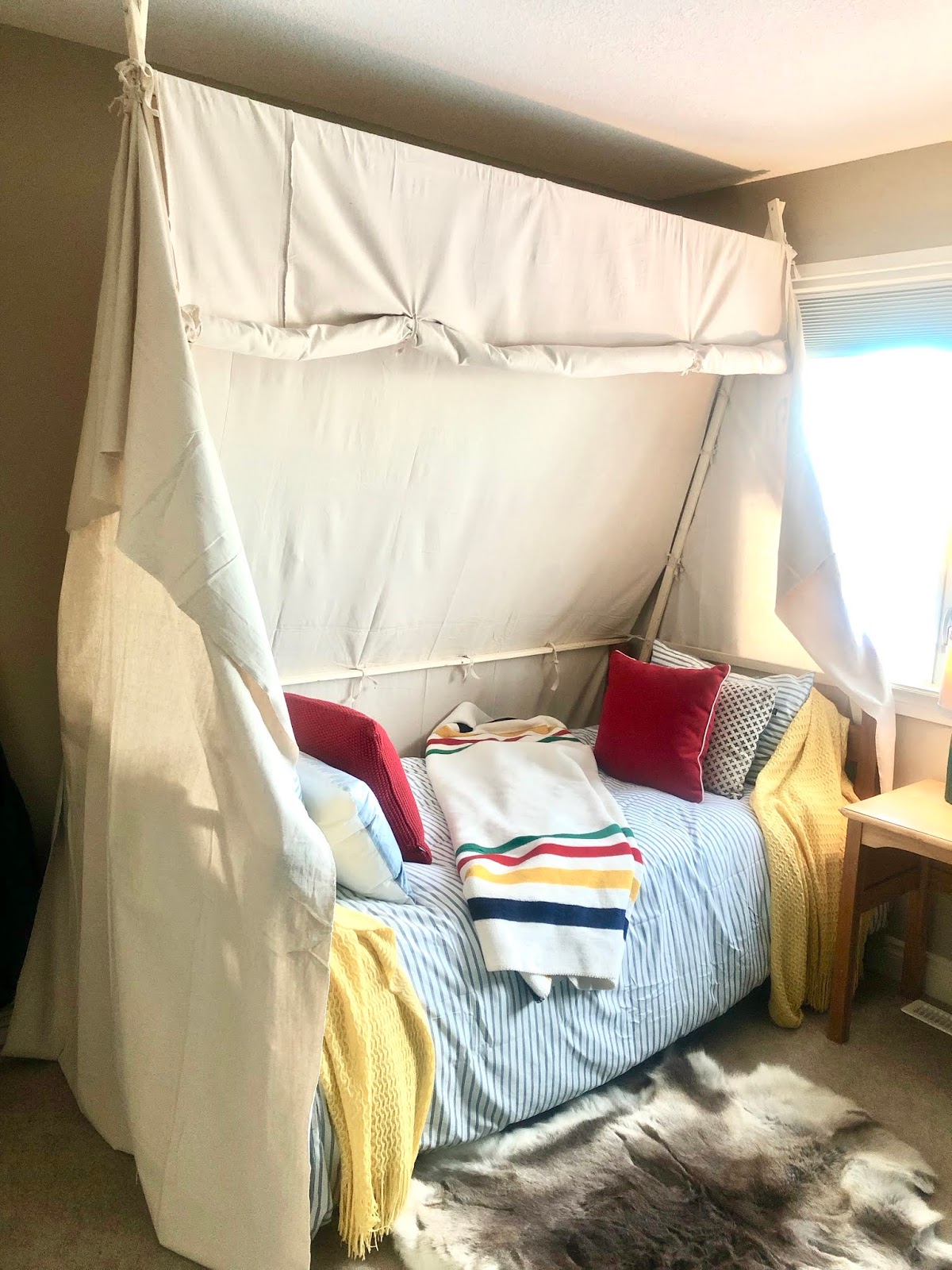 An Outdoorsy Bedroom For A Little Boy
