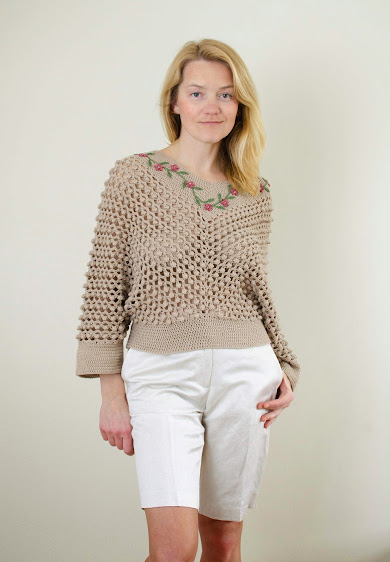 Outstanding Crochet: New project - pullover 