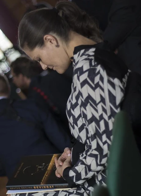 Crown Princess Victoria of Sweden attended the World Wide Fund (WWF) for Nature’s autumn meeting held at the Ulriksdal in Stockholm