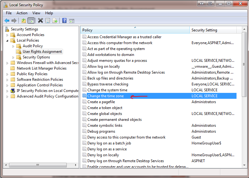 How to prevent user to change time, date and time zone windows 7 ,windows 8 and windows 10
