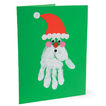35 sugestões de arte atividades para o Natal carimbando a mão da  criançada!-ESPAÇO EDUCAR