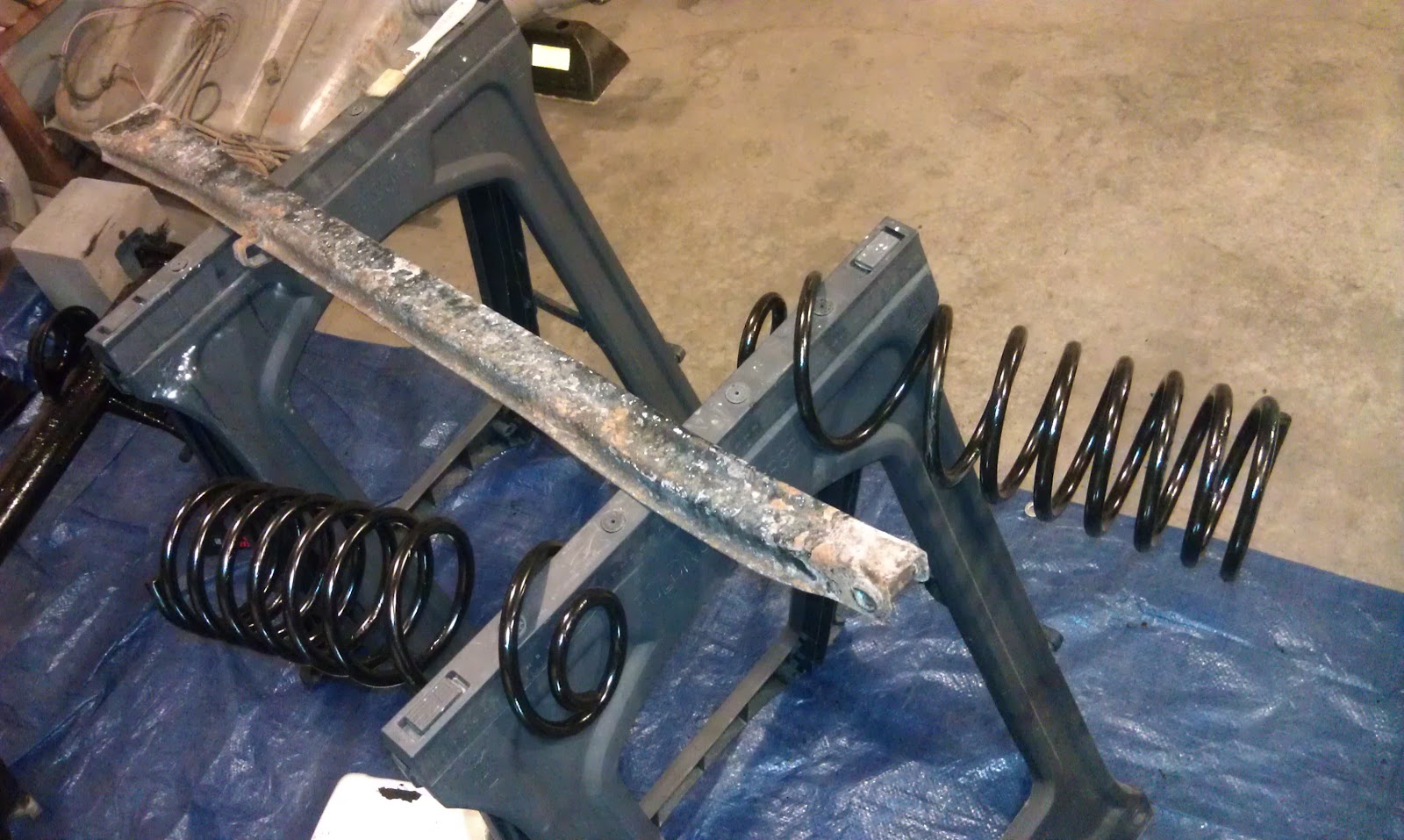 Project K.I.T.T. Cleaning Wheel Wells...Sucks!