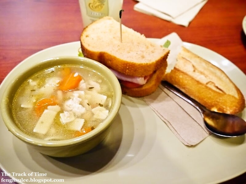 Panera Bread Bacon Turkey Bravo Sandwich The Track of Time