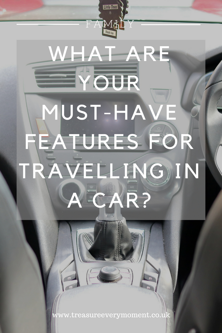 FAMILY: What are your must-have features for travelling in a car?