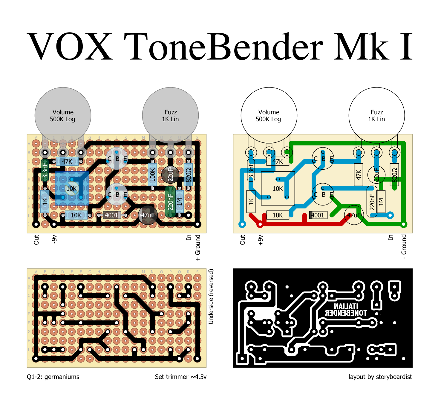 Vox Tone Bender Schematic