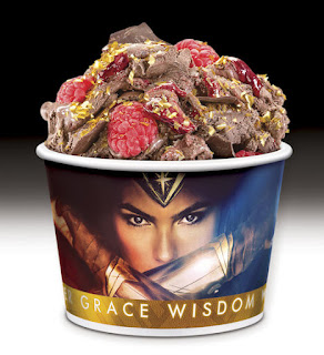Cold Stone Creamery Features Specially Made Wonder Woman Movie-Inspired Treats