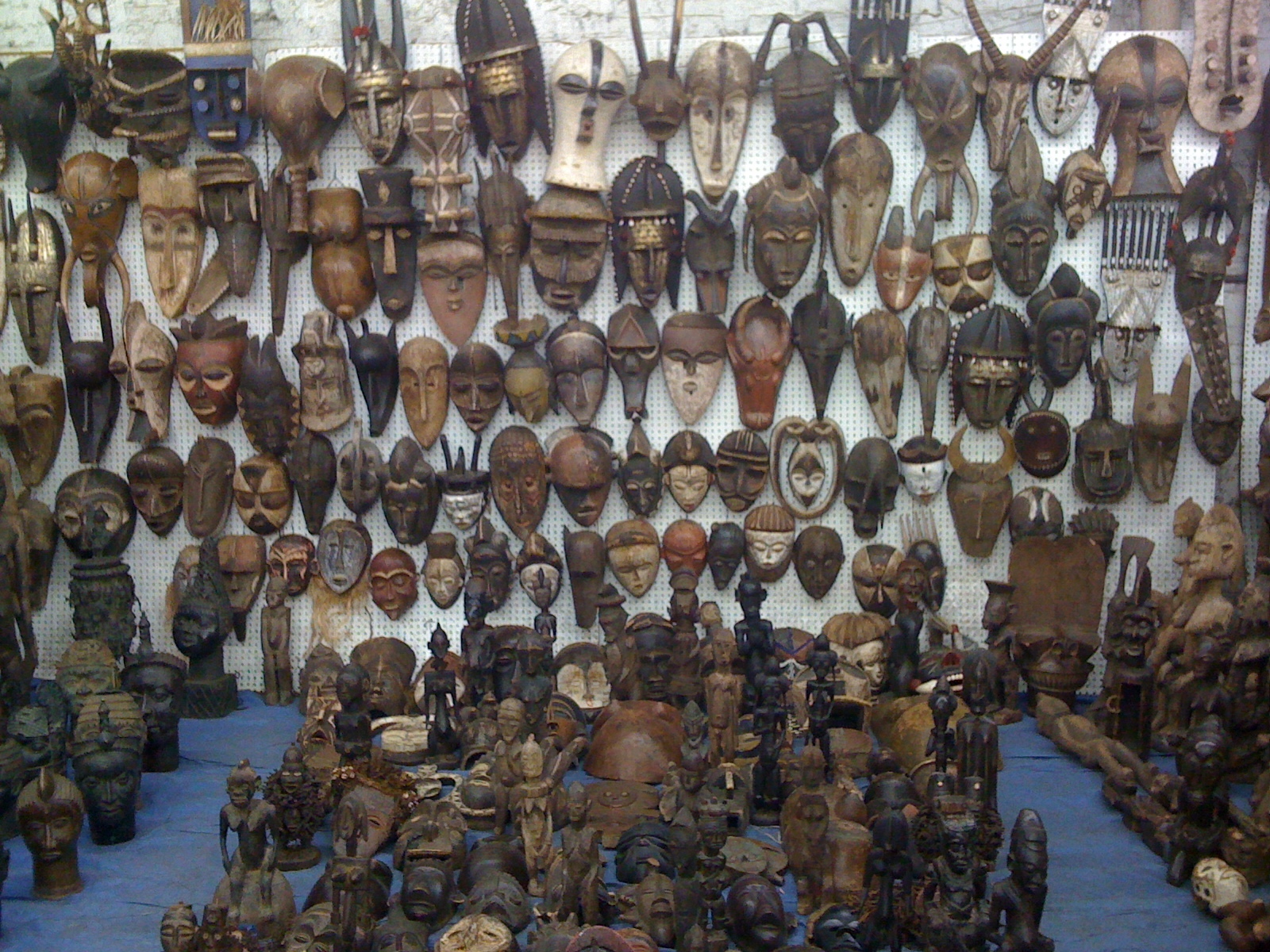 African antiques Masks and other Carvings