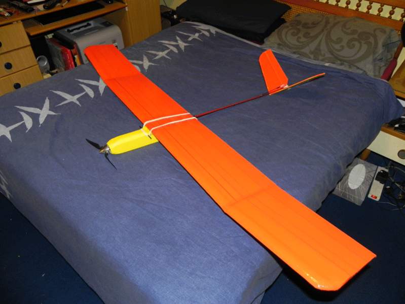 homemade rc glider