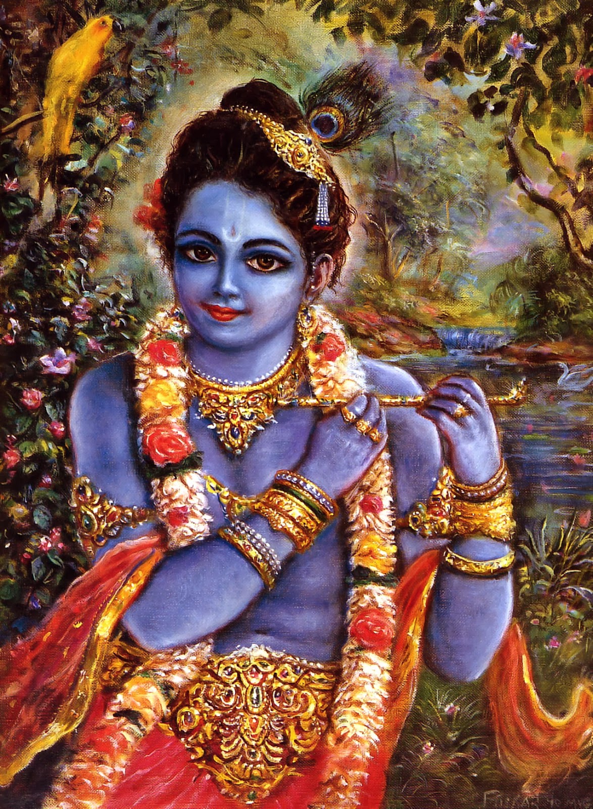 Hariharji Shri Krishna Karnamrita Sixty First Shloka