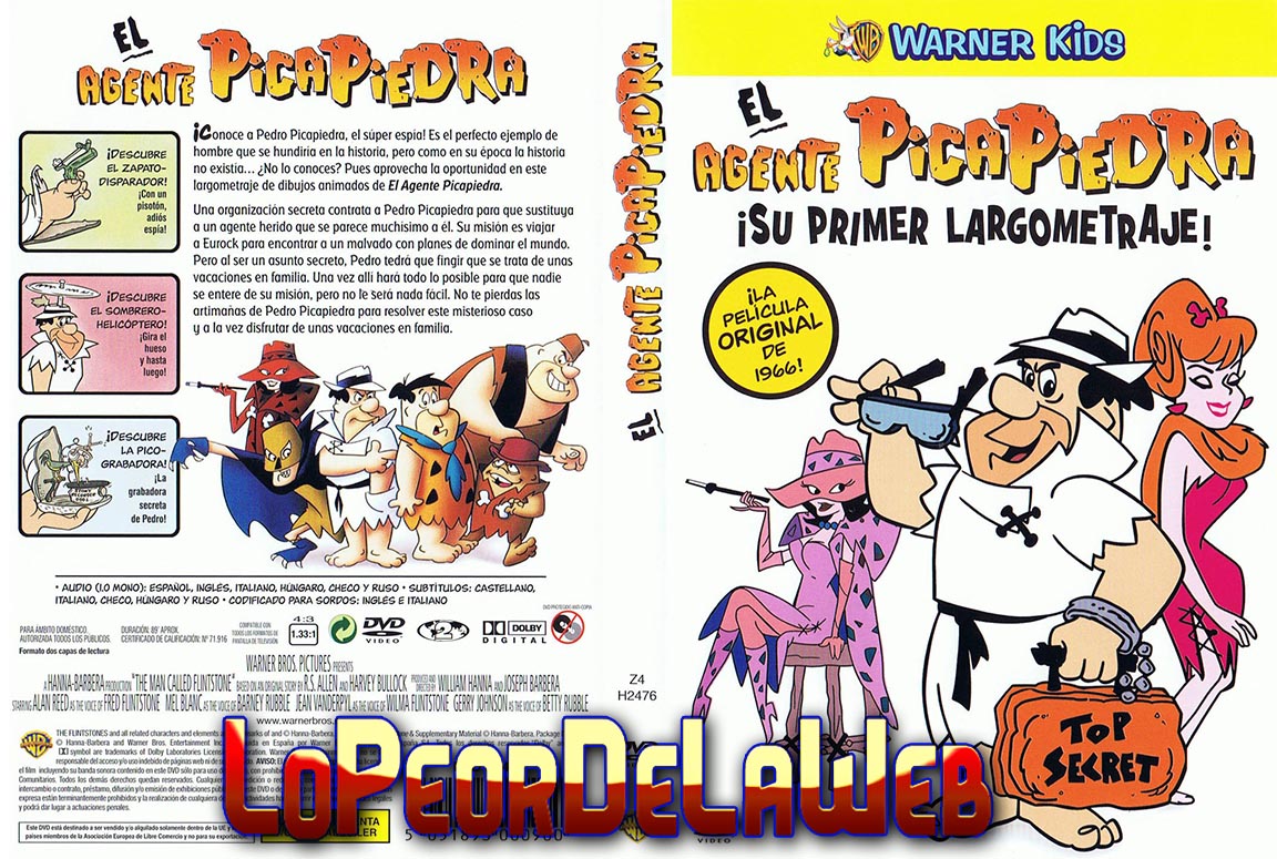 El Super Agente Picapiedra (1966 / Animación / Latino)