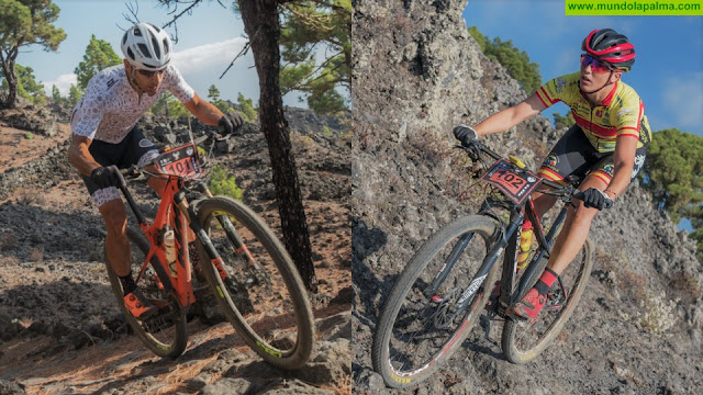 Ismael Ventura y Katy Sierra, a por la triple corona de la Transvulcania Bike