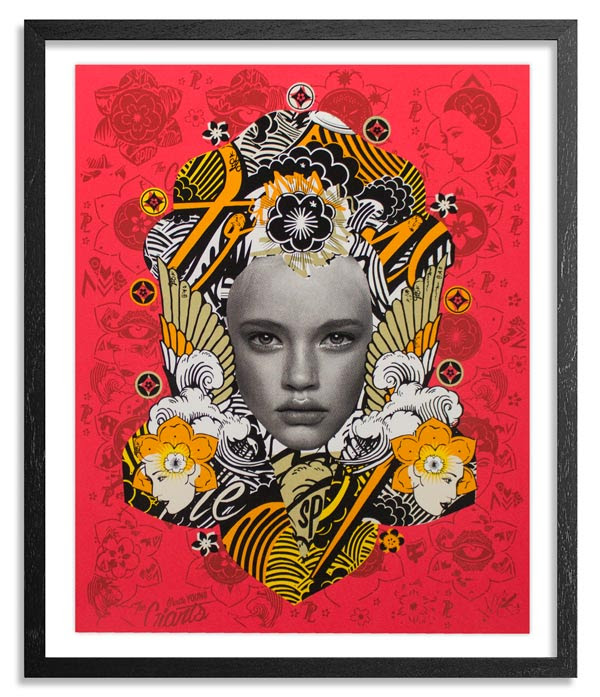 INSIDE THE ROCK POSTER FRAME BLOG: Prefab77 Lady of Rage Prints