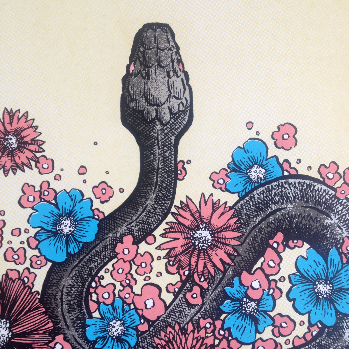 Mat Pringle 'Look like the innocent flower...' MacBeth screenprint