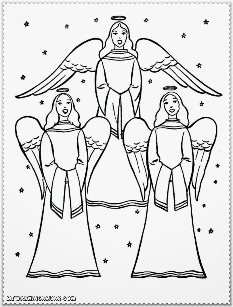 Christmas Coloring Pages Nativity | AMP Blogger design
