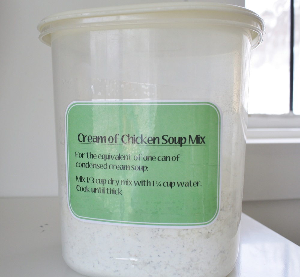 Cream of Chicken Soup Mix