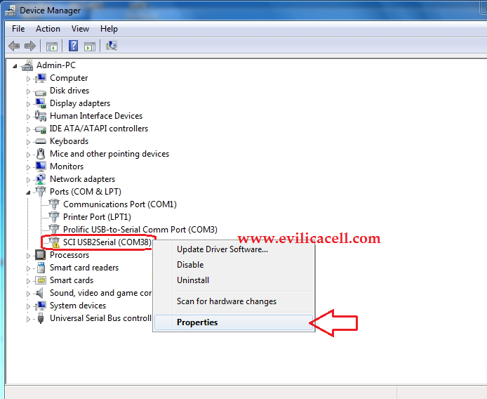 Mengatasi Driver Tanda Seru Kuning Di Device Manager EVILICA CELL