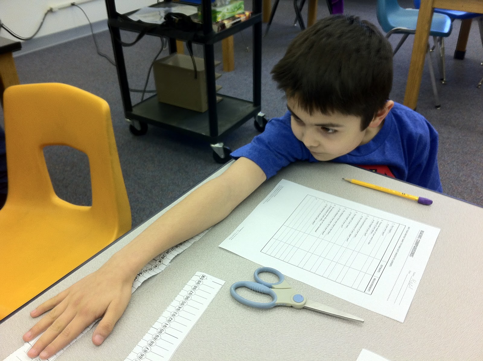 Mrs. Brooks's 3rd Grade Measurement using the Foss Kits