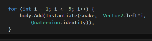 [TUTORIAL] Snake com Unity + C# Untitled-10