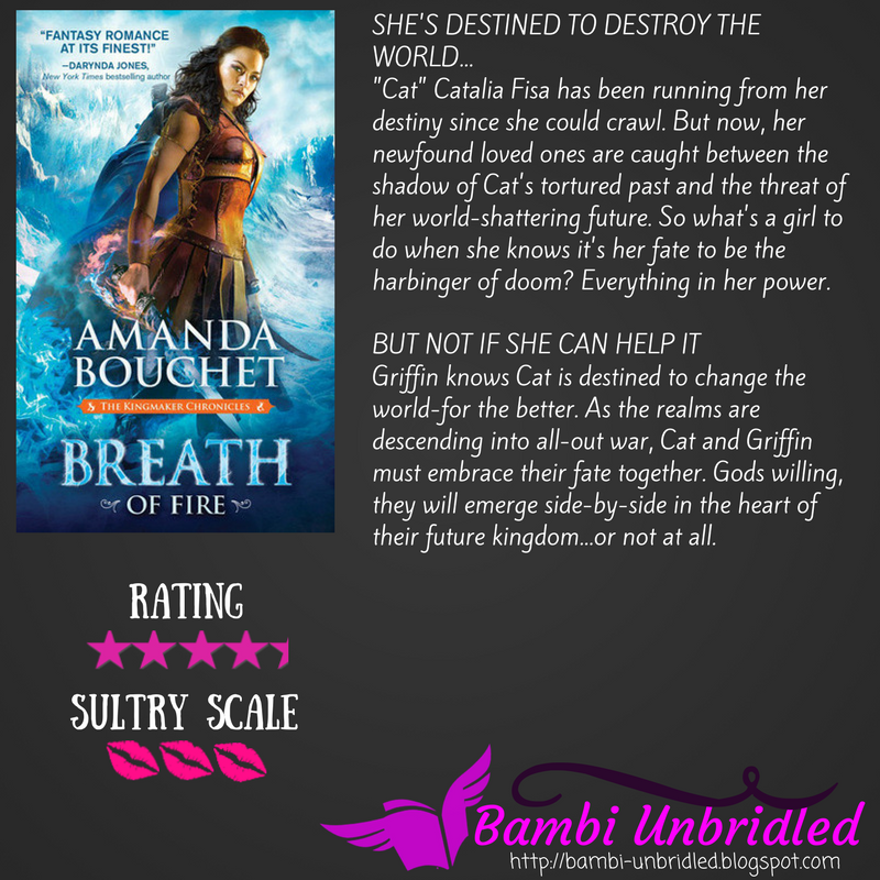 Bambi Unbridled ARC Review Breath of Fire by Amanda Bouchet